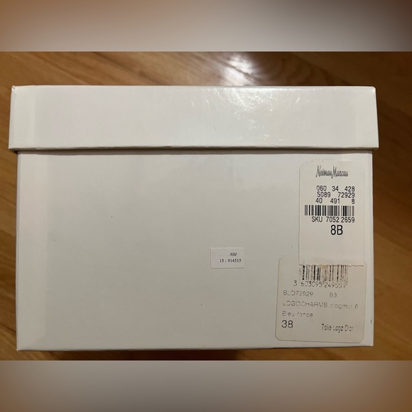 Christian Dior Monogram Trotter Large Silver C & D Mules EU38 💙 Size 8 - Picture 11 of 15